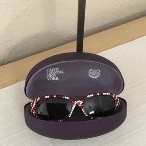 Jimmy crystal New York sunglasses